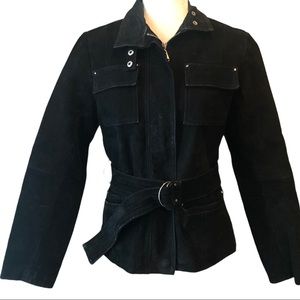 DOLLHOUSE Black SuedeJacket